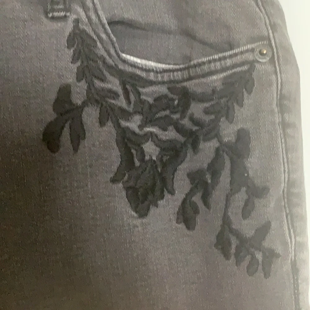 Torrid Women's Boyfriend Jeans - Dark Gray - Picture 3 of 4